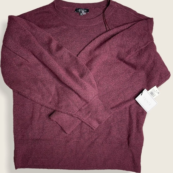 1. State balloon sleeve crew neck sweater S - Picture 1 of 2